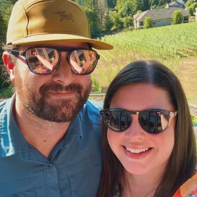 The real-life couple who inspired the custom Dungeons and Dragons baby announcement card